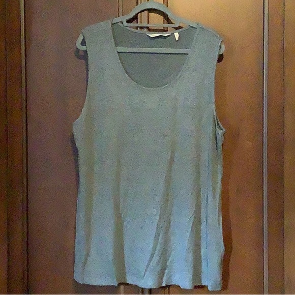 Soft Surroundings 1X Sleeveless top - Picture 1 of 5